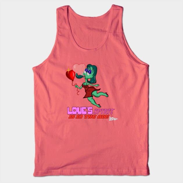 Love's Spirit is In the Air Tank Top by D.J. Berry